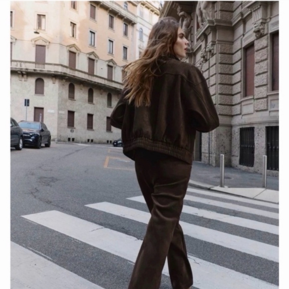 Zara Brown Utility Jacket - Picture 16 of 16